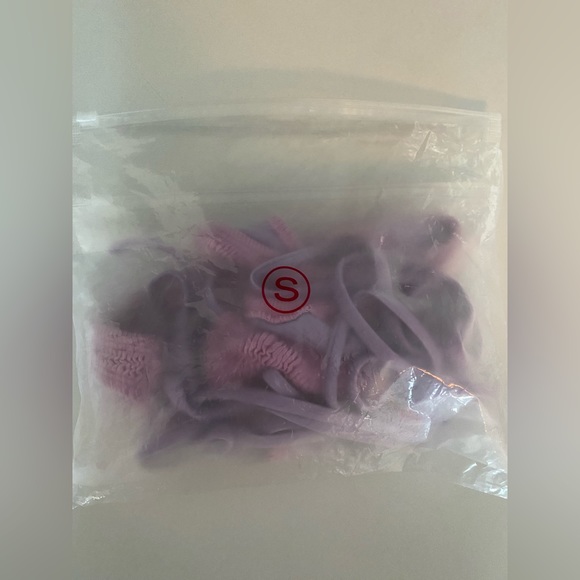 Lilac purple crinkle 2-piece bikini - Picture 4 of 6